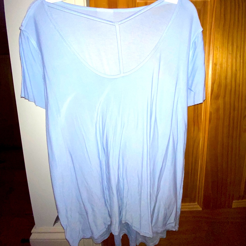 BABY BLUE CASUAL TEE